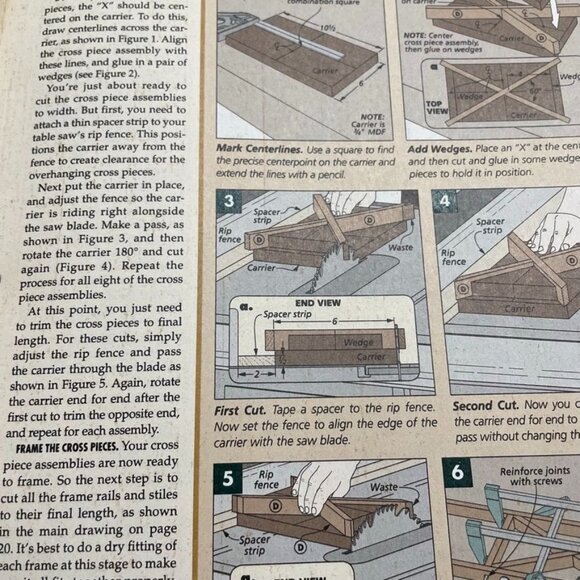 Woodsmith Woodworking Magazine u Vol 35  Issue 209 Oct Nov 2013 Seamless Miters - Picture 7 of 8